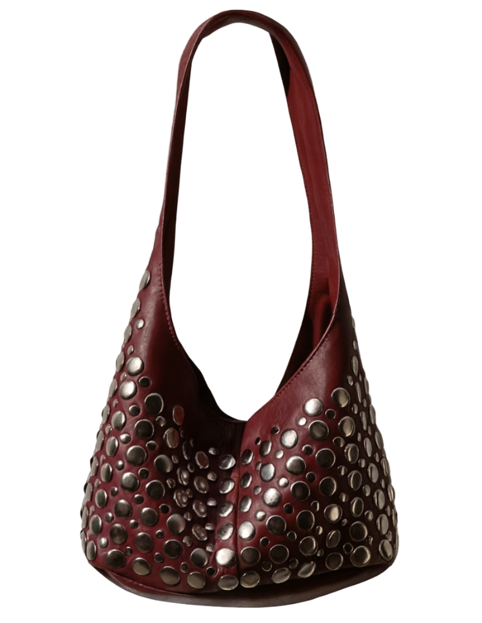 Bolso Tachuelas Burdeos