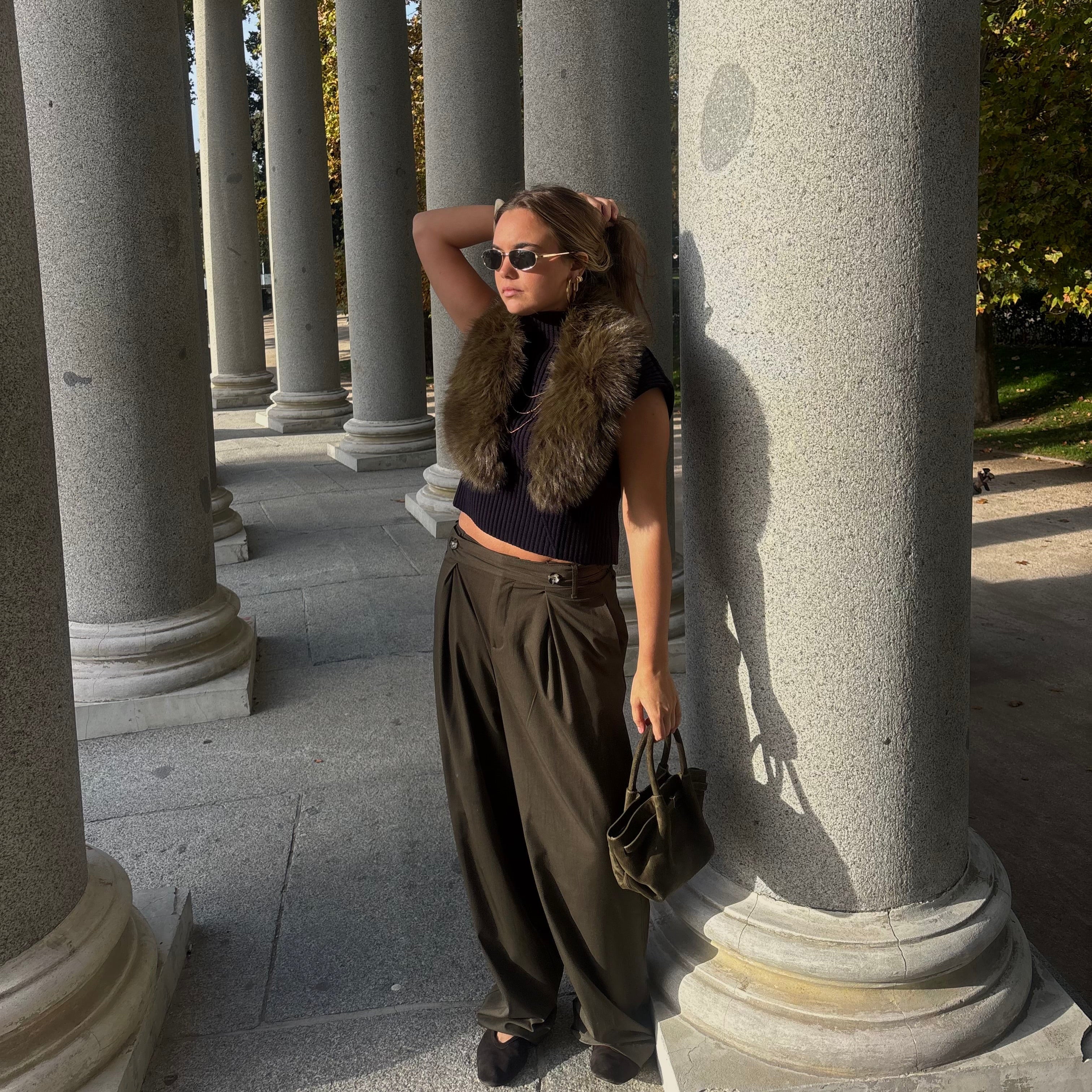 Bolso Mini Tote Oliva